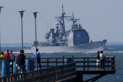 Американский Ракетный крейсер «Велла Галф» Американский Ракетный крейсер «Велла Галф»