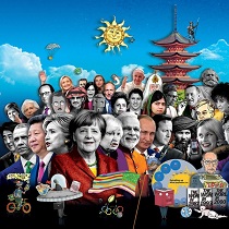 Обложка журнала The Economist, заполненная оккультными предсказаниями на 2016 год Обложка журнала The Economist, заполненная оккультными предсказаниями на 2016 год