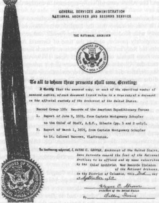 GSA National Archives and Records Service document GSA National Archives and Records Service document
