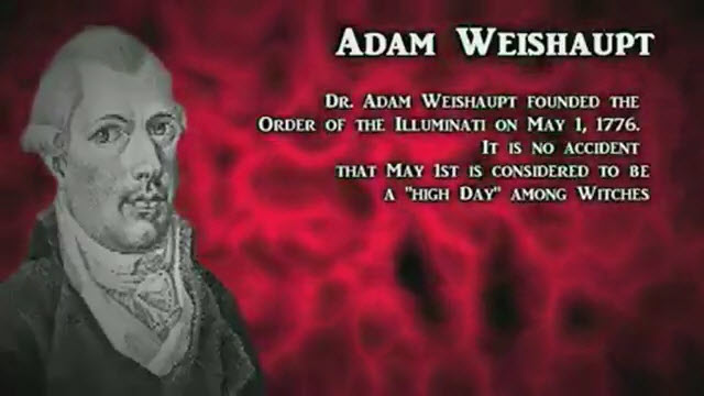Adam Weishaupt founded the Order of Illuminati on May 1, 1776
		- High Day among the witches
