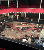 Photo of the Bataclan staged massacre in Paris