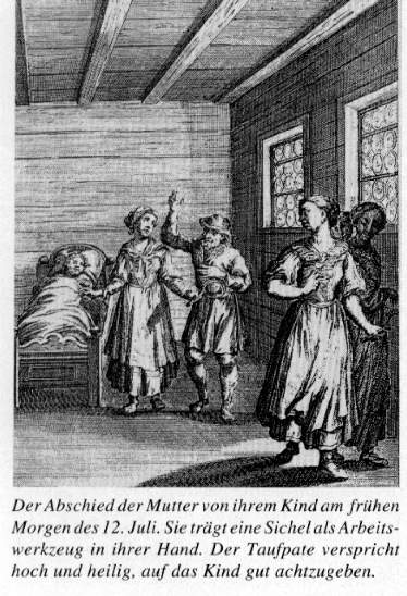 The mother leaves her child - Jewish Ritual Murder by Hellmut Schramm