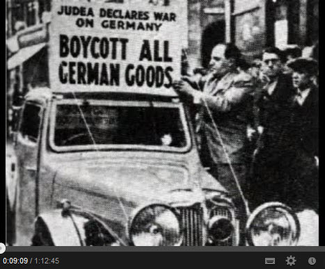 Иудея объявляет войну Германии (Британская газета Daily Express, 24 марта 1933 г.)