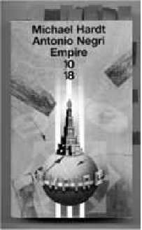 "Empire" - book published by Michael Hardt and Antonio Negri - book cover