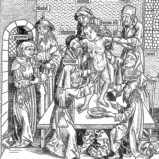 Ритуал жертвоприношения кровопусканием Саймона из Трента