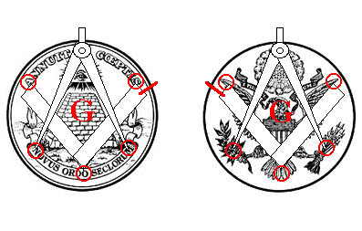 Great seal and Masonic symbology