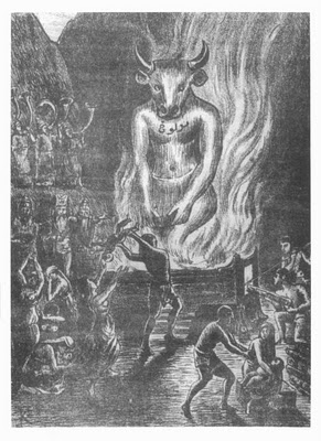 Ritual sacrifice to Moloch - THERE IS NO CHRISTINE. THERE IS ONLY MOLOCH.